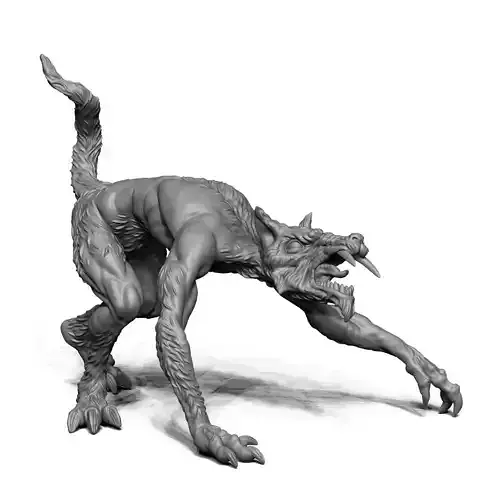 Chupacabra Stalker - Beast Minion 3D print model