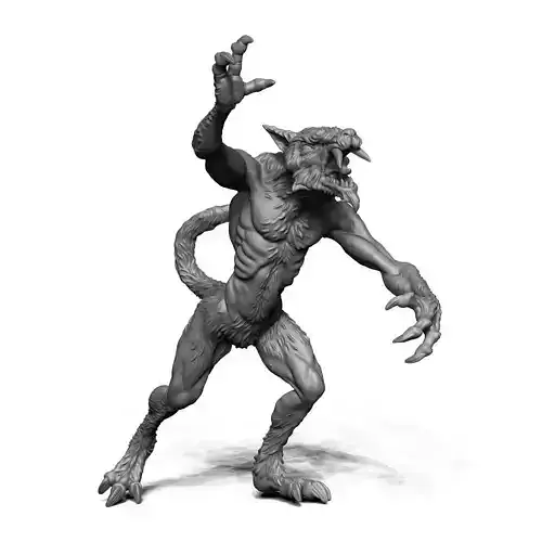 Chupacabra Skulker - Beast Minion 3D print model