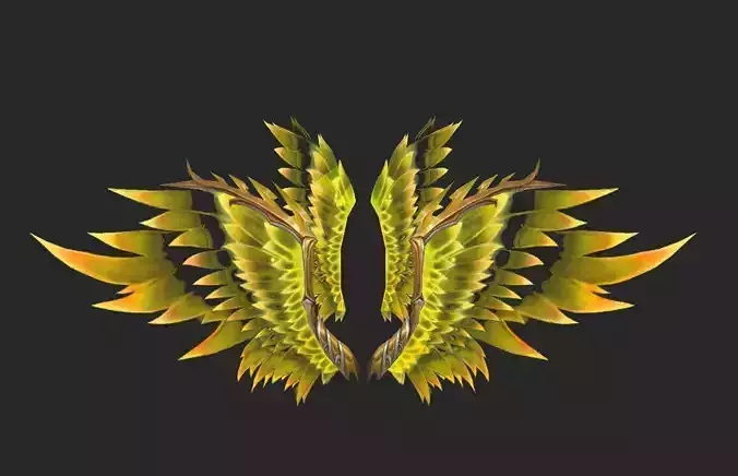 Wing 310 Low-poly 3D model Wing 310 Low-poly 3D model