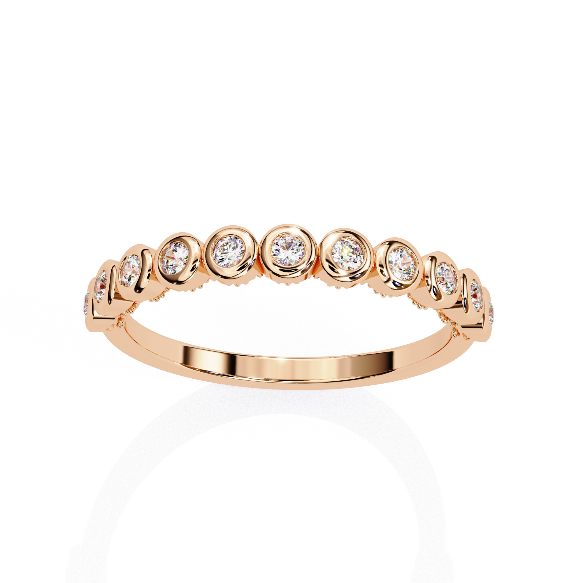 ROUND DIAMOND RING -CAD-263 3D model_2