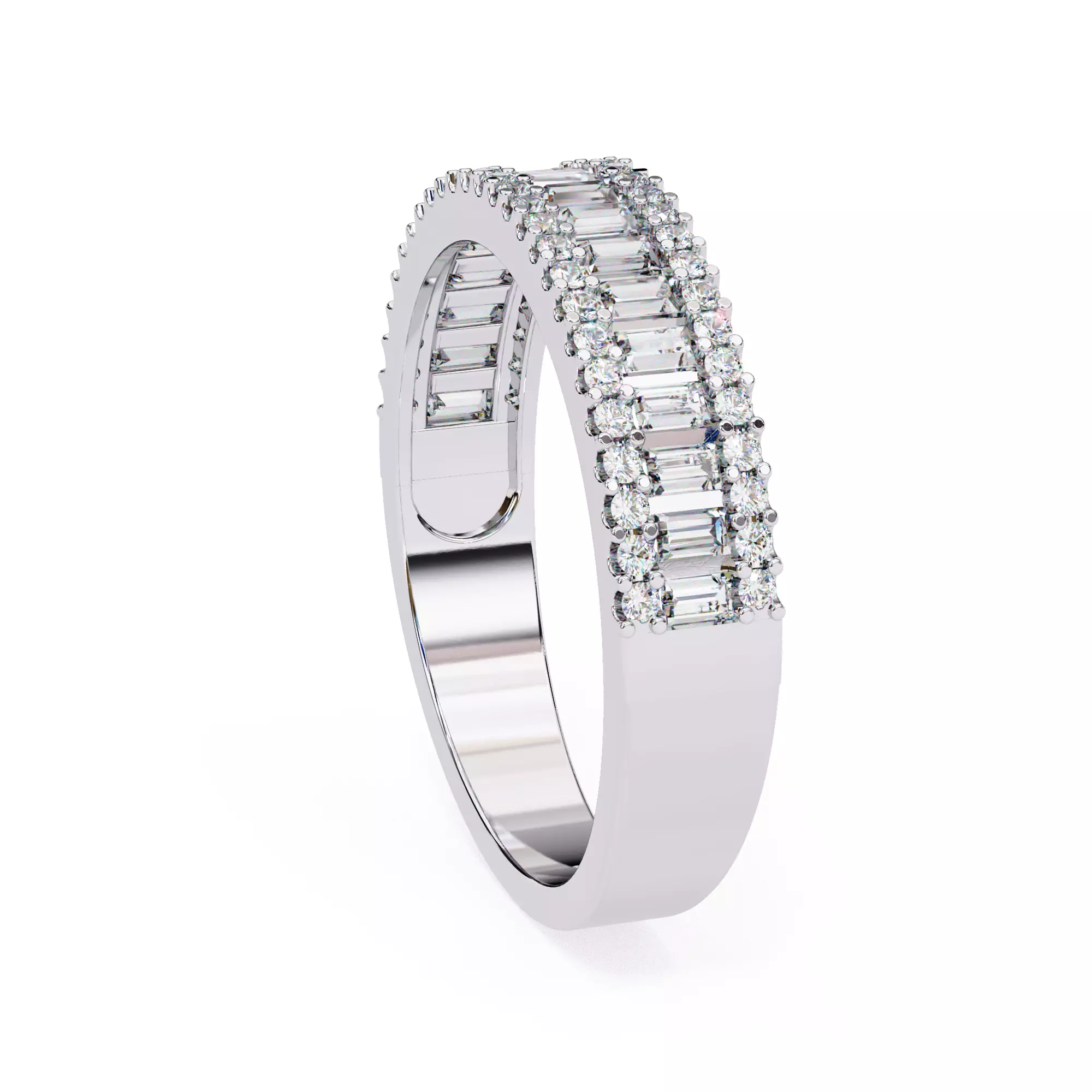 ROUND DIAMOND RING -CAD-268 3D model_0