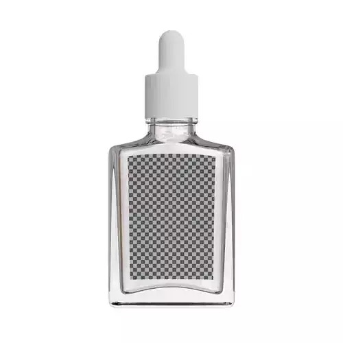 Glass bottle  3D model