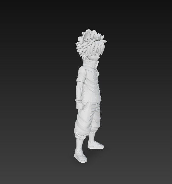 Eared Companion Cute Anime Character 3D Print Model 3D model_16