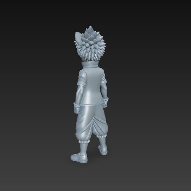 Eared Companion Cute Anime Character 3D Print Model 3D model_6
