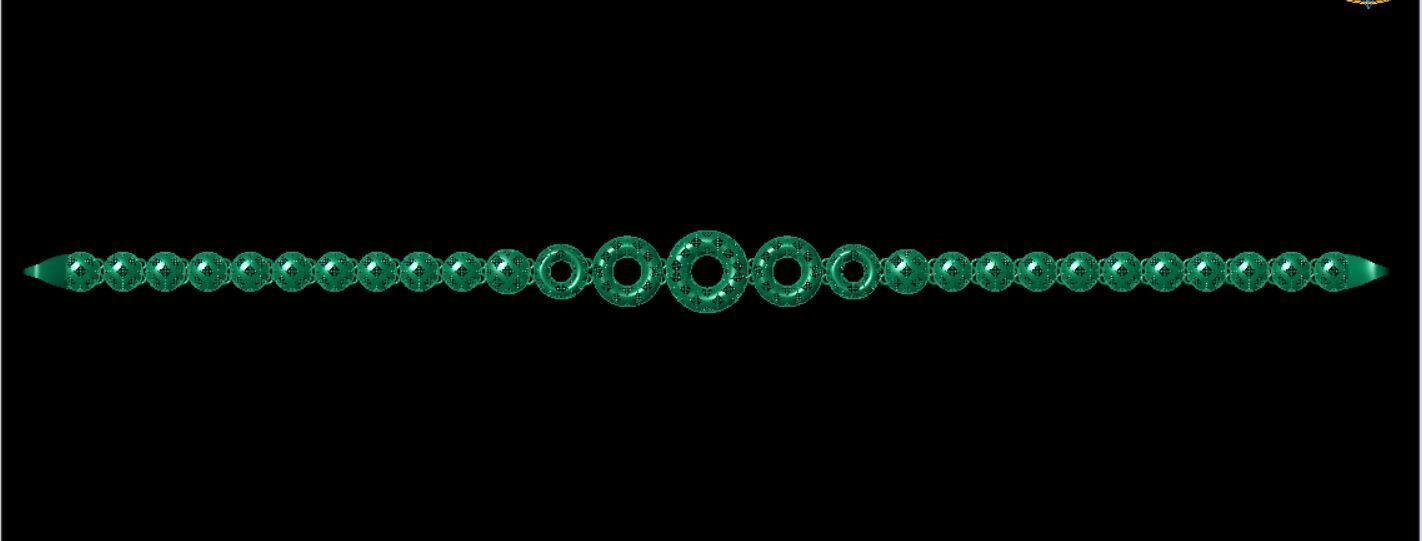 wedding set for gold 3D print model_3