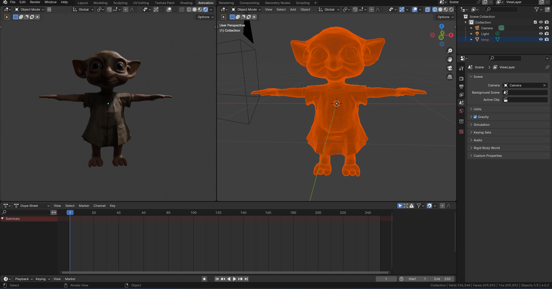 Houe Goblin 3D model_2
