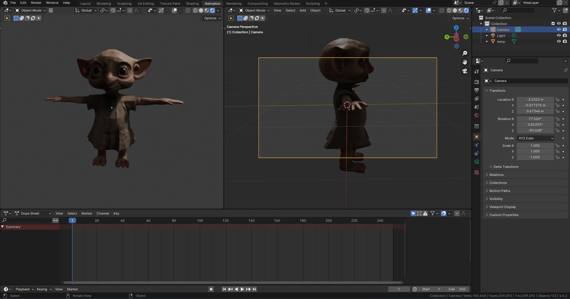 Houe Goblin 3D model_4