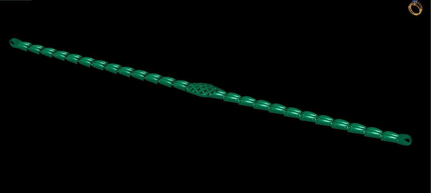 wedding set for gold 3D print model_3