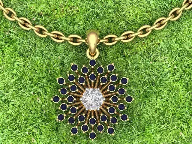 Initial Diamond Layer Necklace 