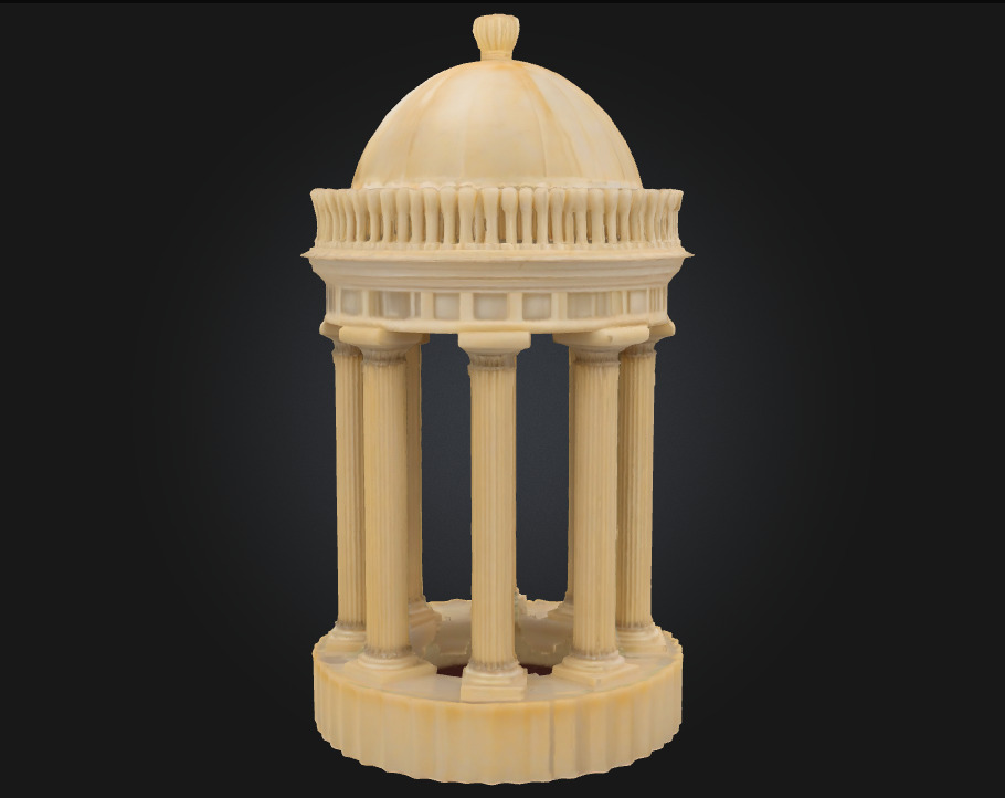Ivory Pavilion Model  Grace in Architectural Form 3D model_2