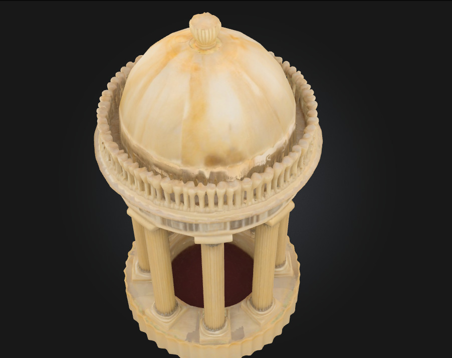 Ivory Pavilion Model  Grace in Architectural Form 3D model_4