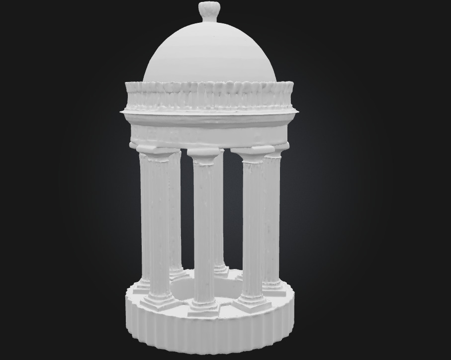 Ivory Pavilion Model  Grace in Architectural Form 3D model_5