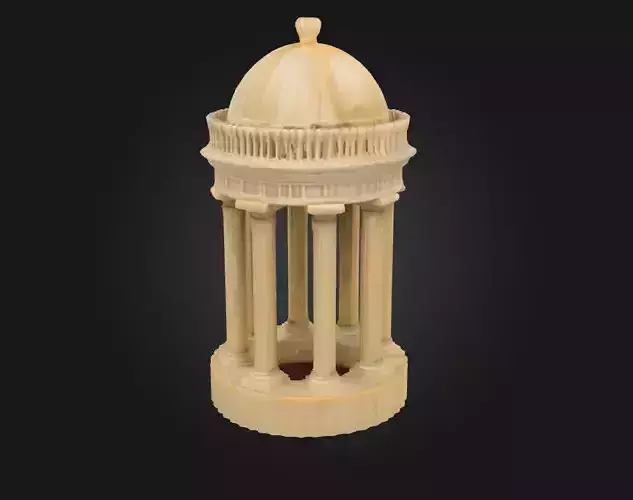 Ivory Pavilion Model  Grace in Architectural Form 3D model