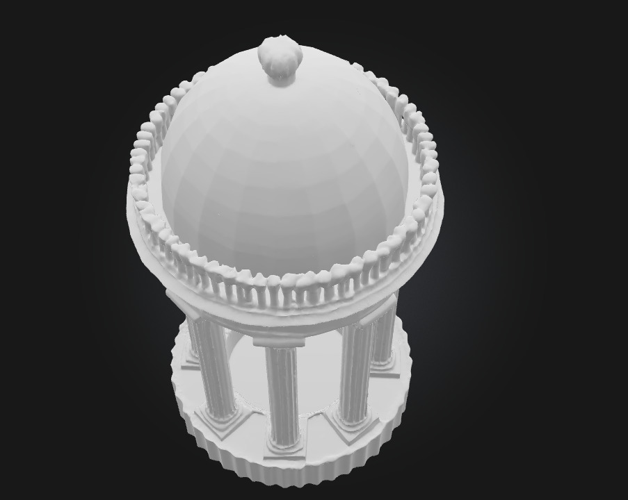 Ivory Pavilion Model  Grace in Architectural Form 3D model_6