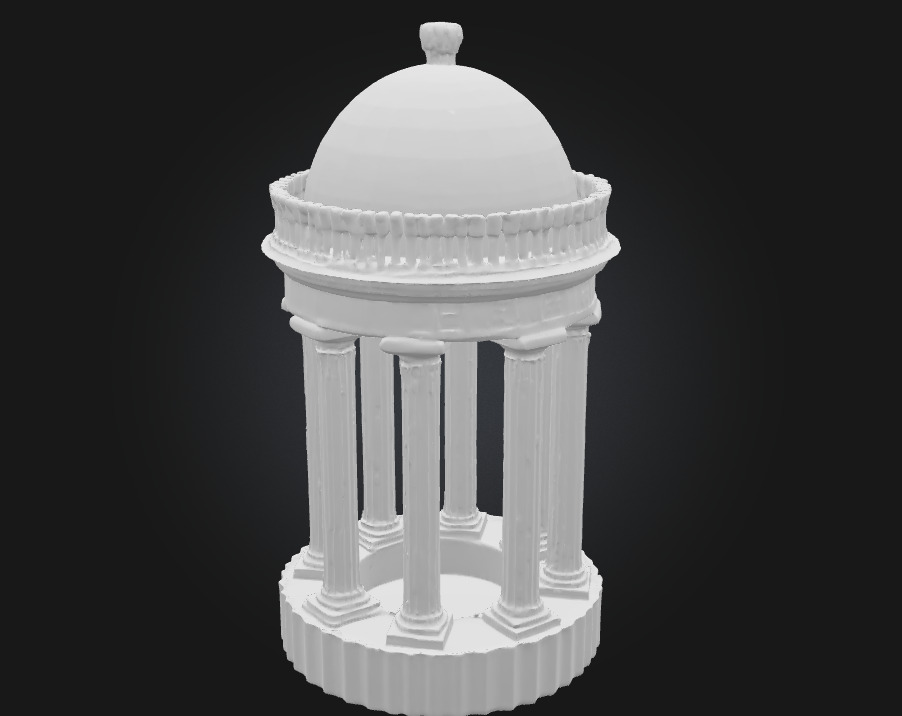 Ivory Pavilion Model  Grace in Architectural Form 3D model_8