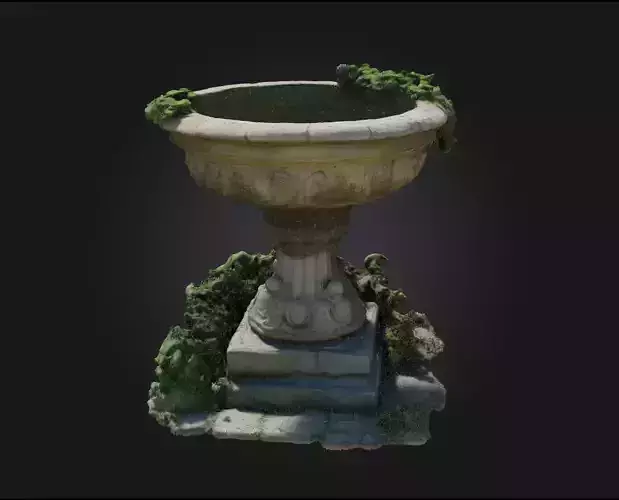 Stone Garden Elegance  Tranquility Carved in Stone