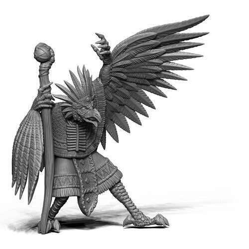Krakrak - Werebird Mender 3D print model