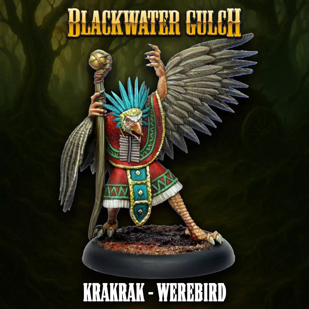 Krakrak - Werebird 3D print model