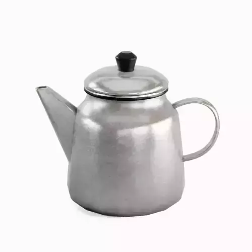 Old Enamel Teapot 01
