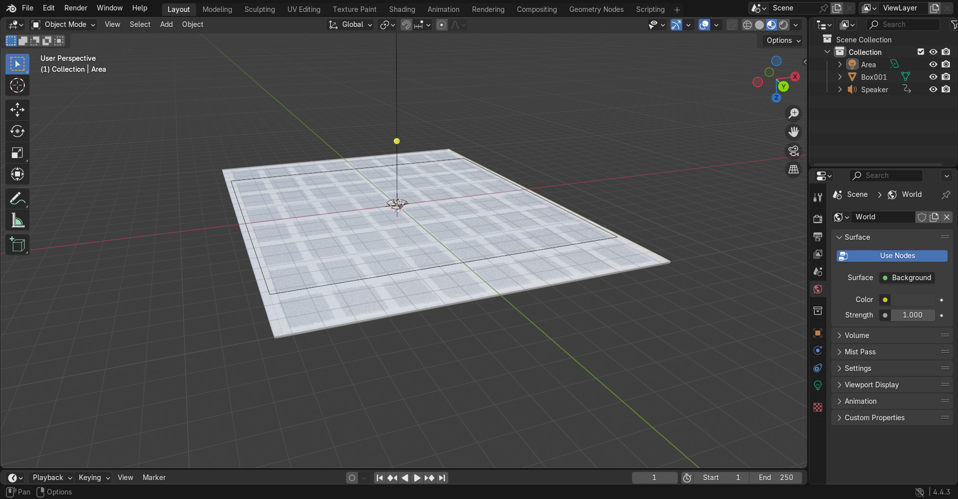 rug carpet 3D model_1