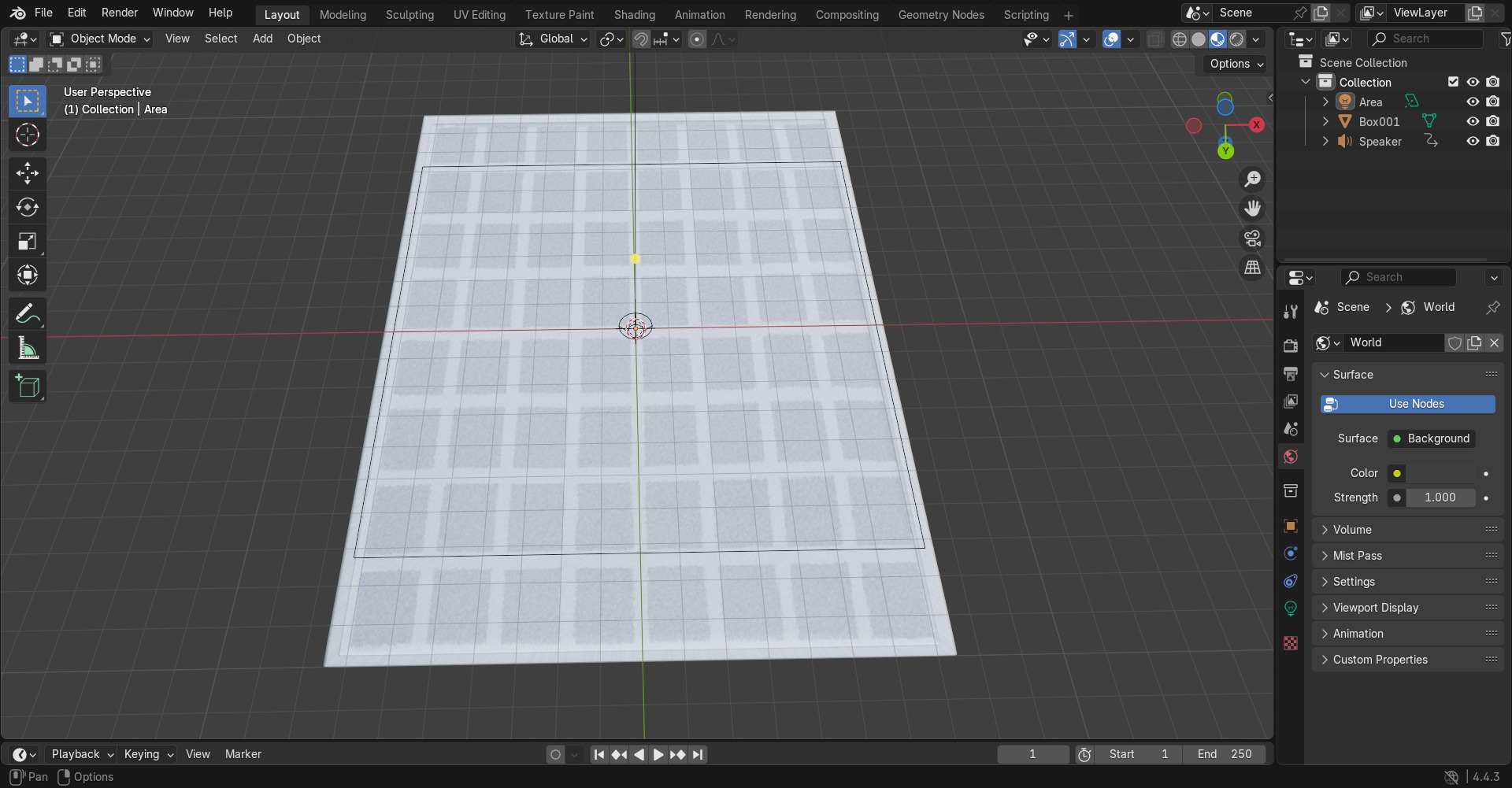 rug carpet 3D model_4