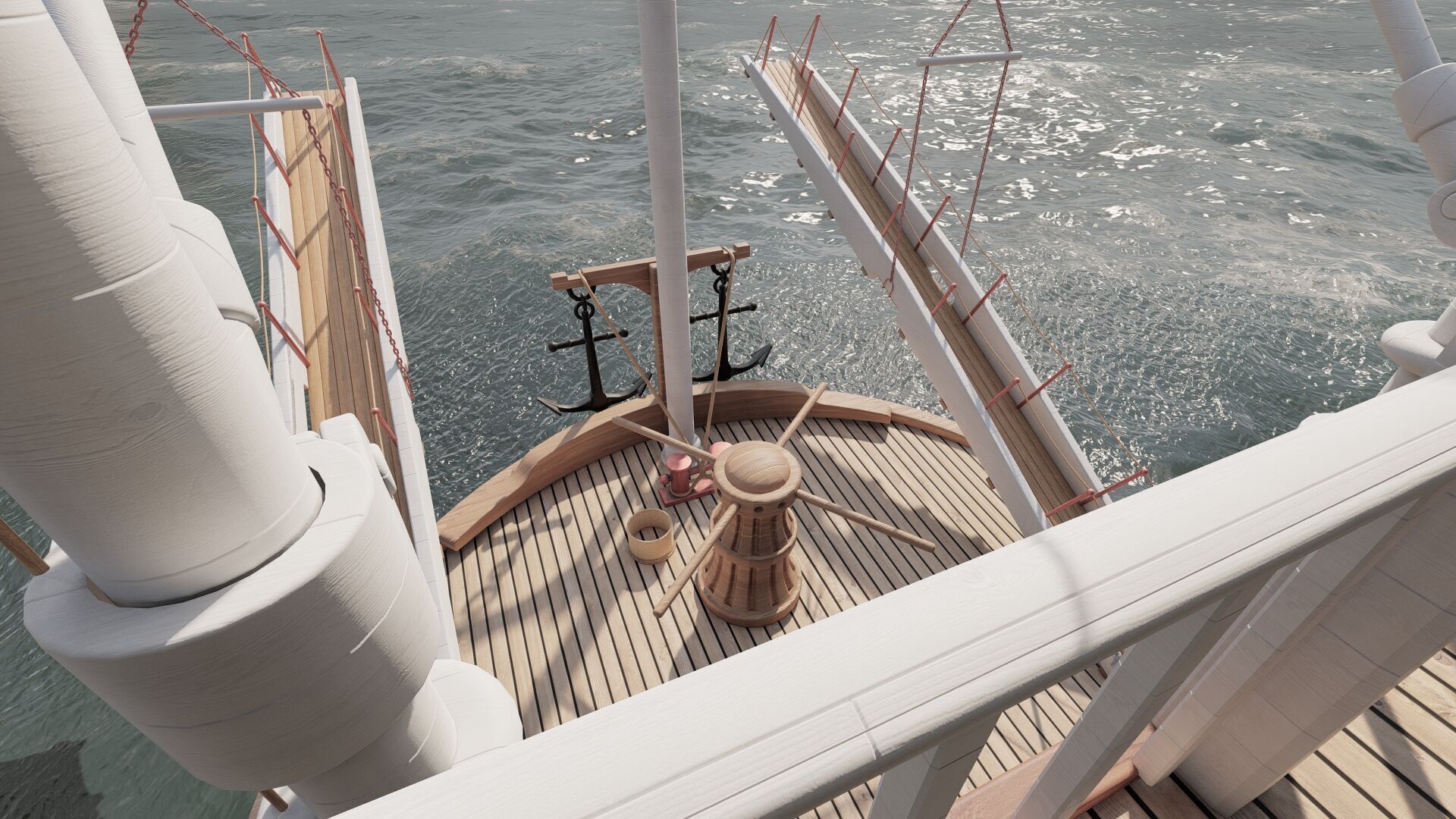 AMERICAN STEAM SHIP 3D model_27