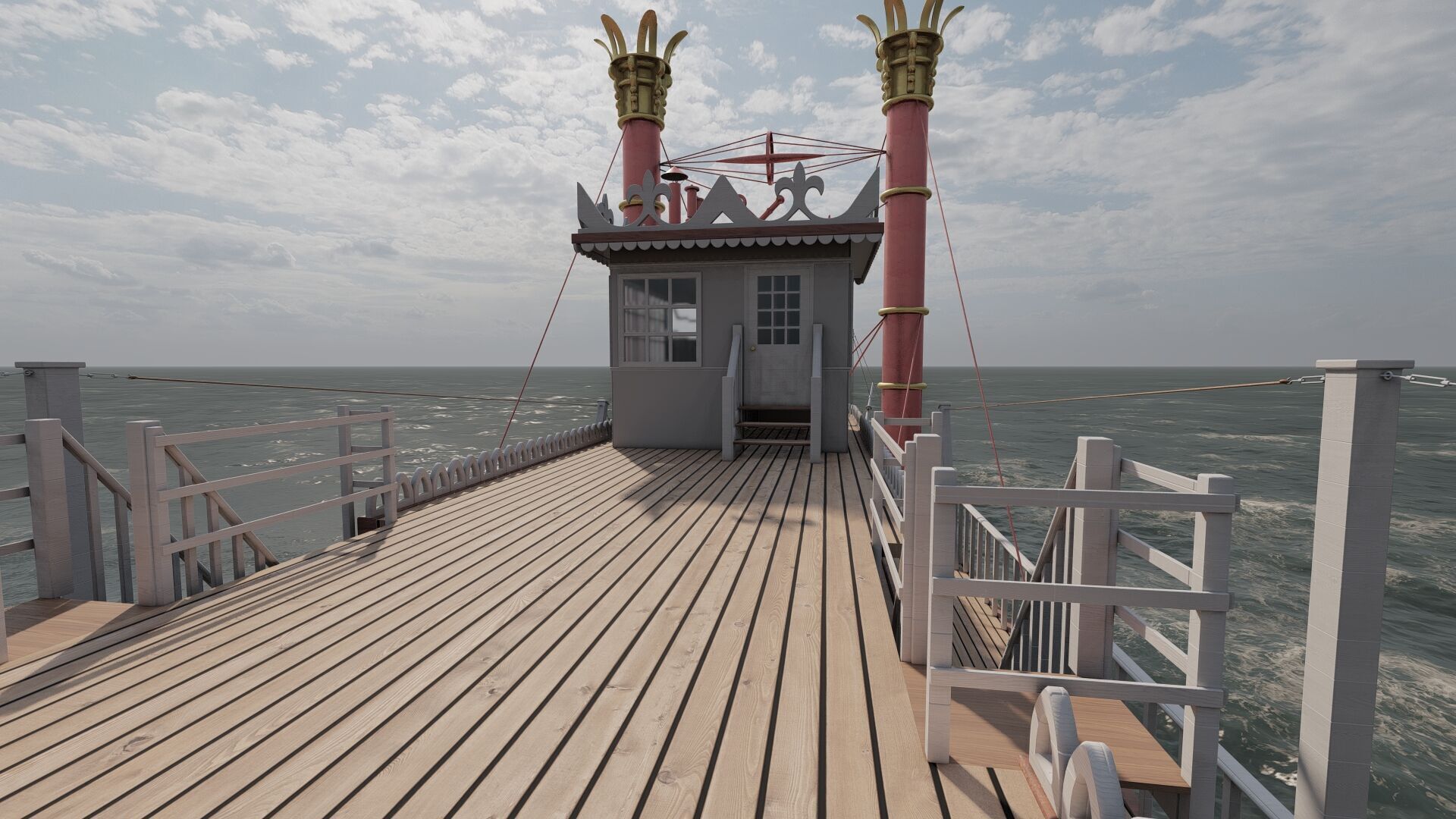 AMERICAN STEAM SHIP 3D model_20