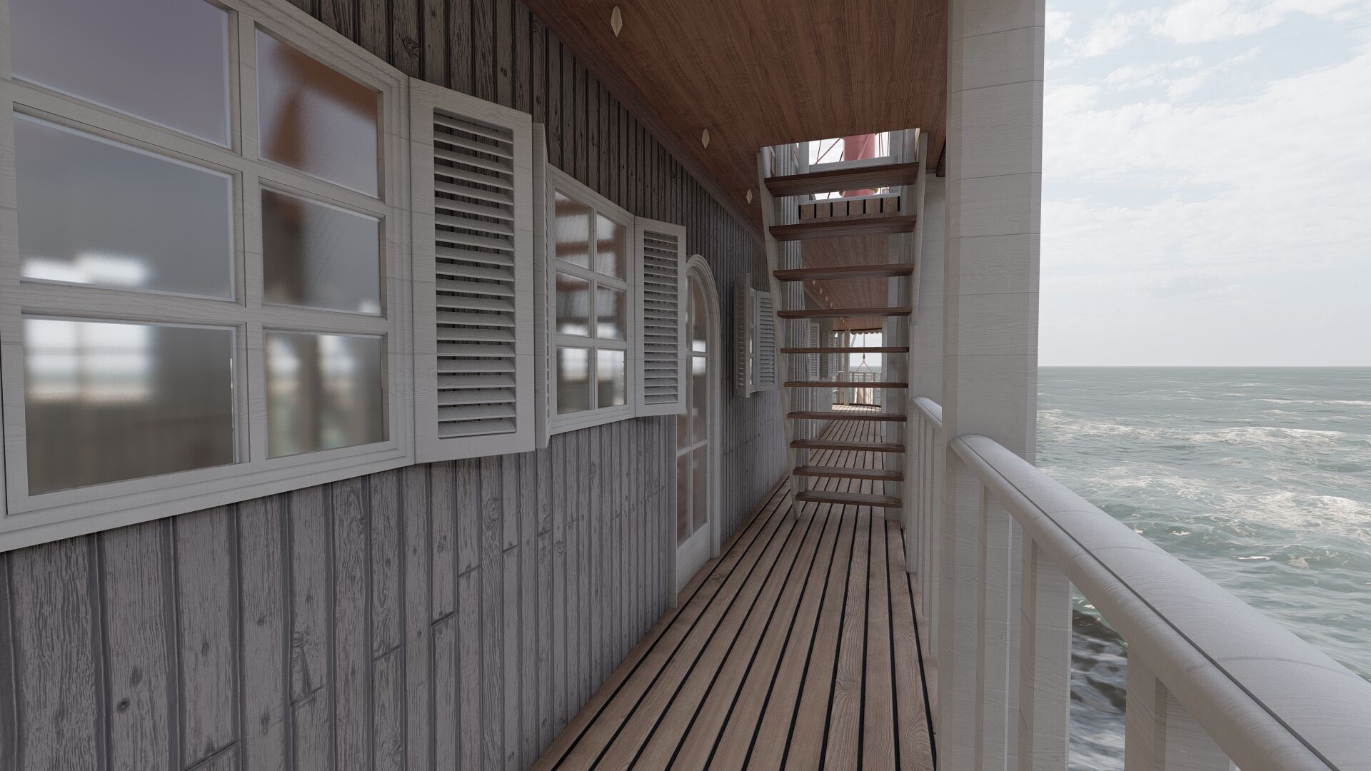 AMERICAN STEAM SHIP 3D model_16