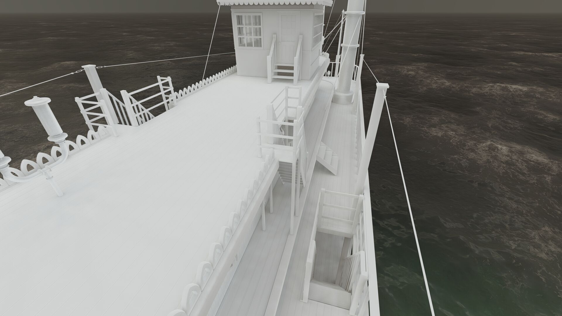 AMERICAN STEAM SHIP 3D model_40