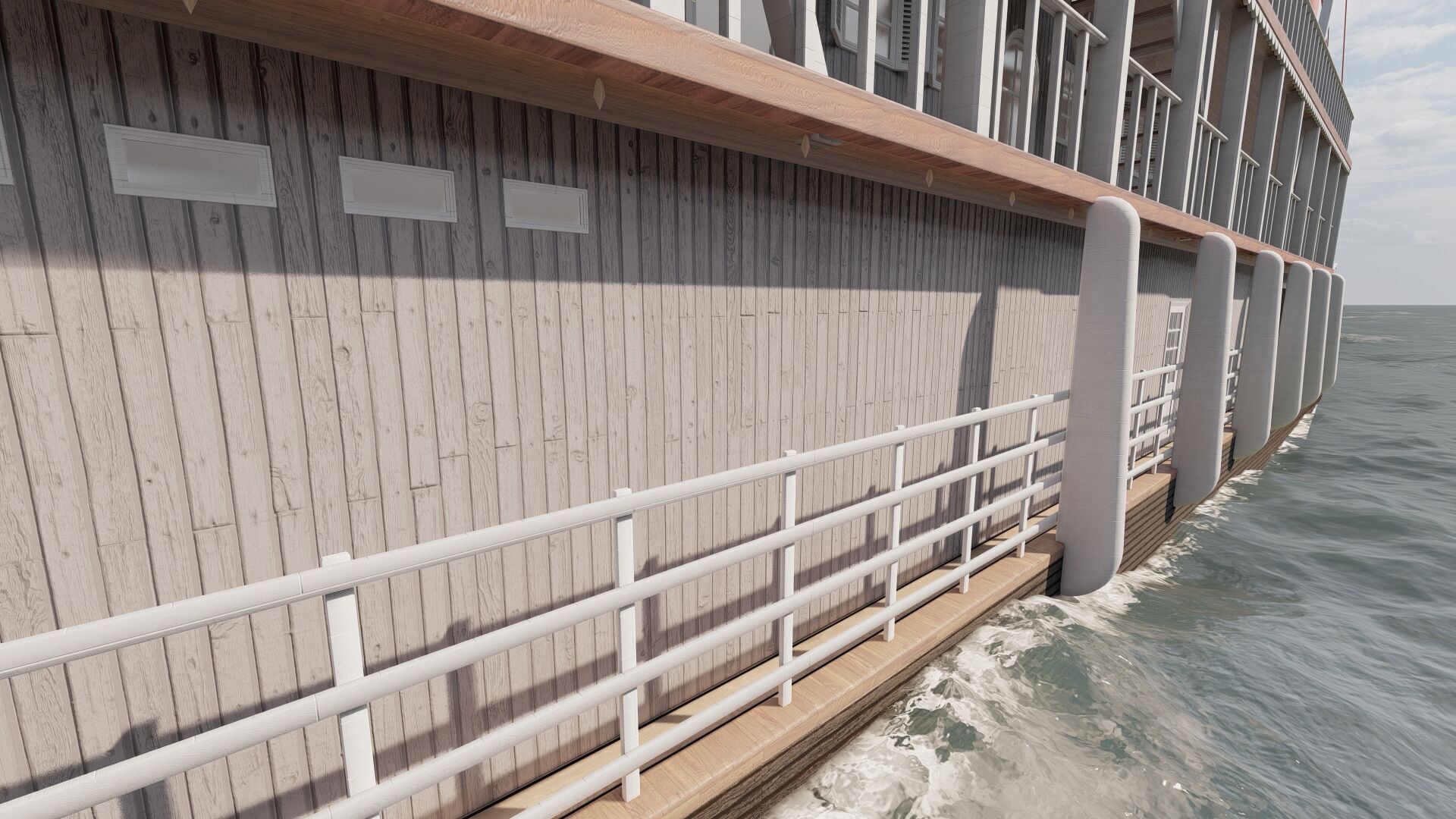 AMERICAN STEAM SHIP 3D model_28