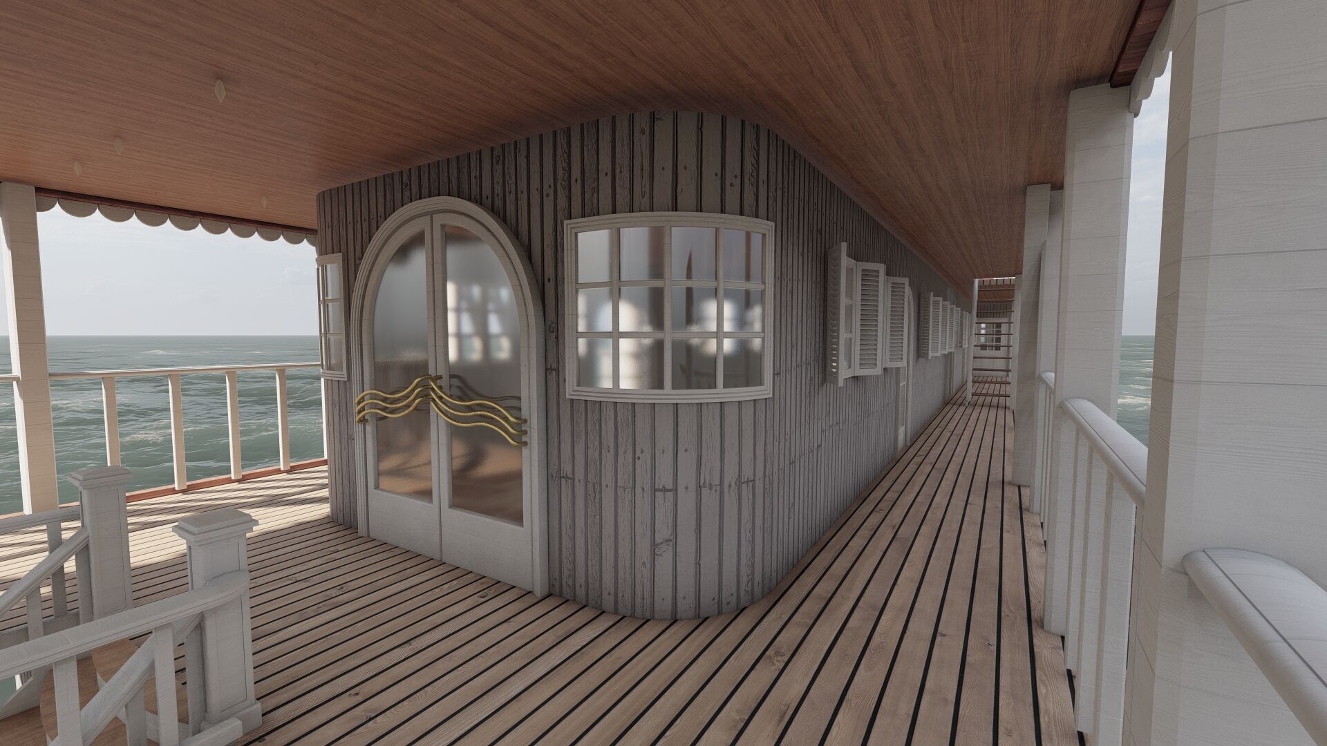 AMERICAN STEAM SHIP 3D model_26