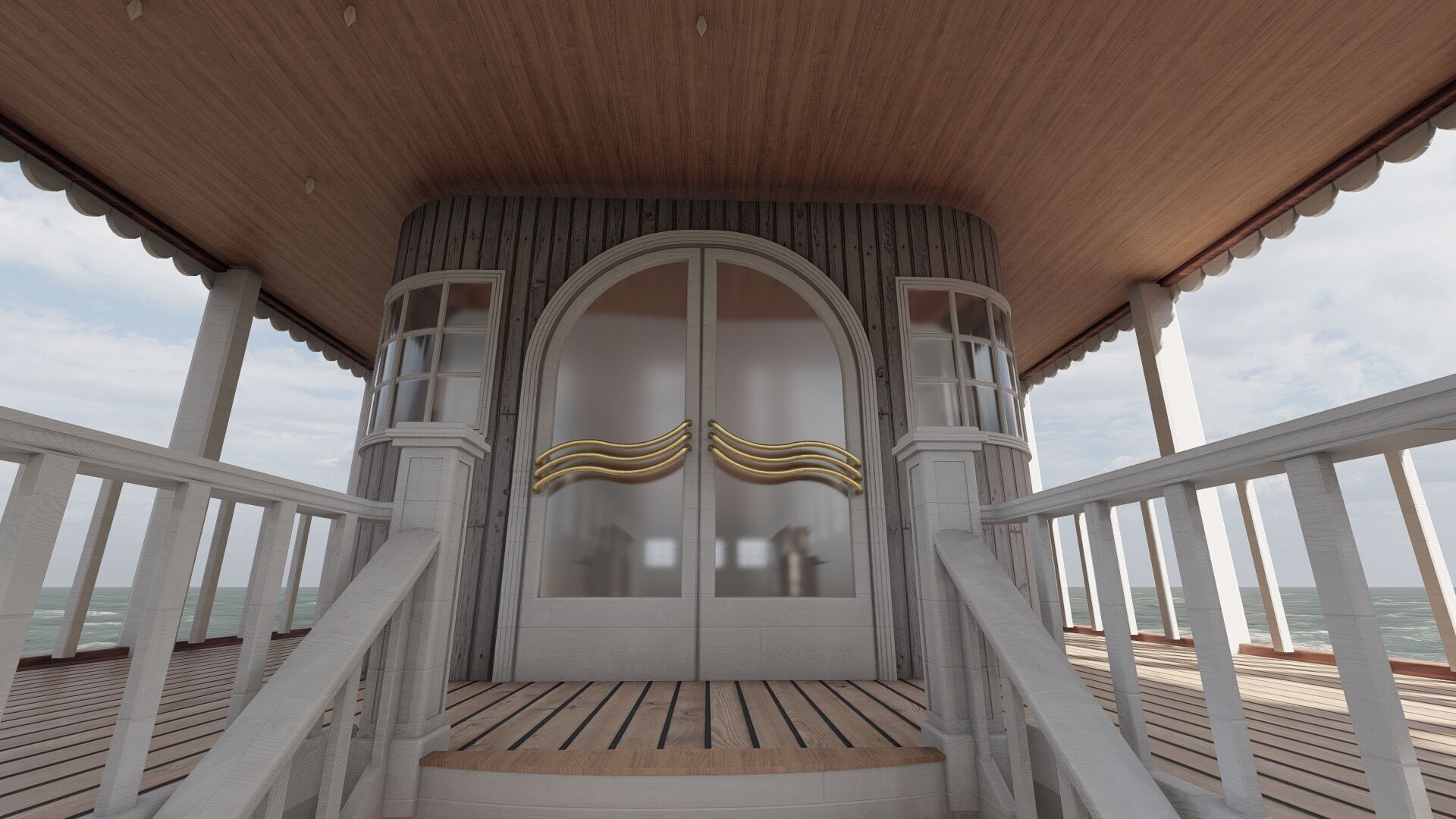 AMERICAN STEAM SHIP 3D model_25