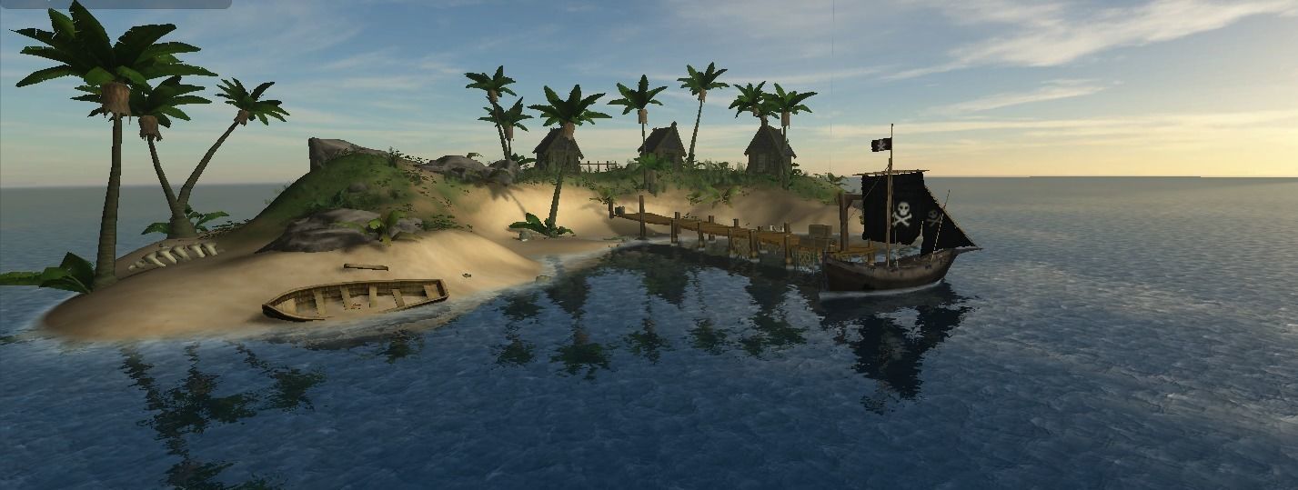 Ship Pack Low-poly 3D model_3