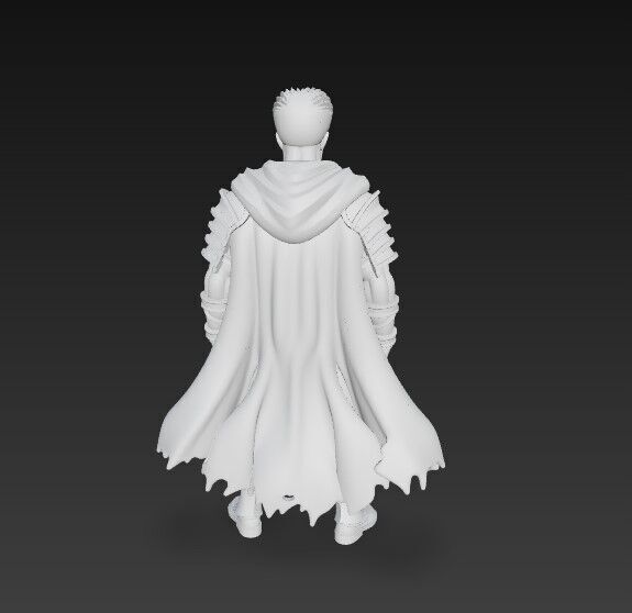 Dark Blade Master Epic Warrior 3D Print Model 3D model_17