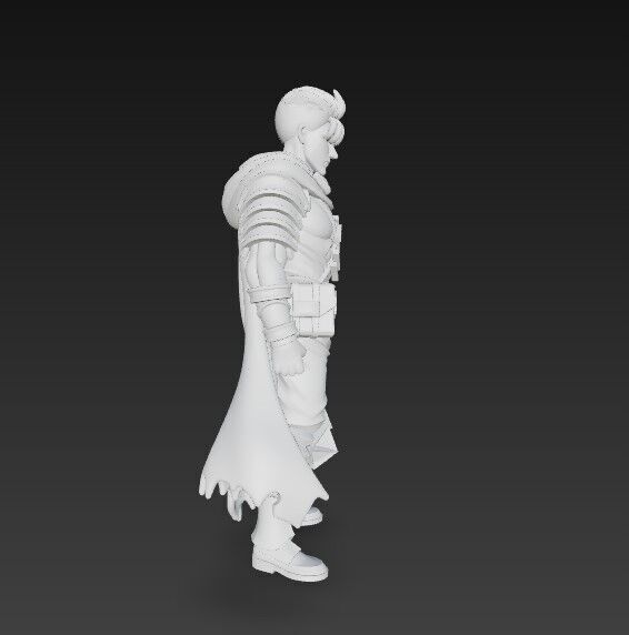 Dark Blade Master Epic Warrior 3D Print Model 3D model_16