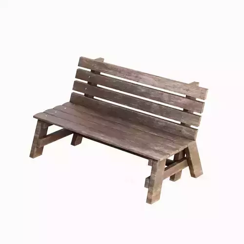 Wooden Outdoor Bench A 03