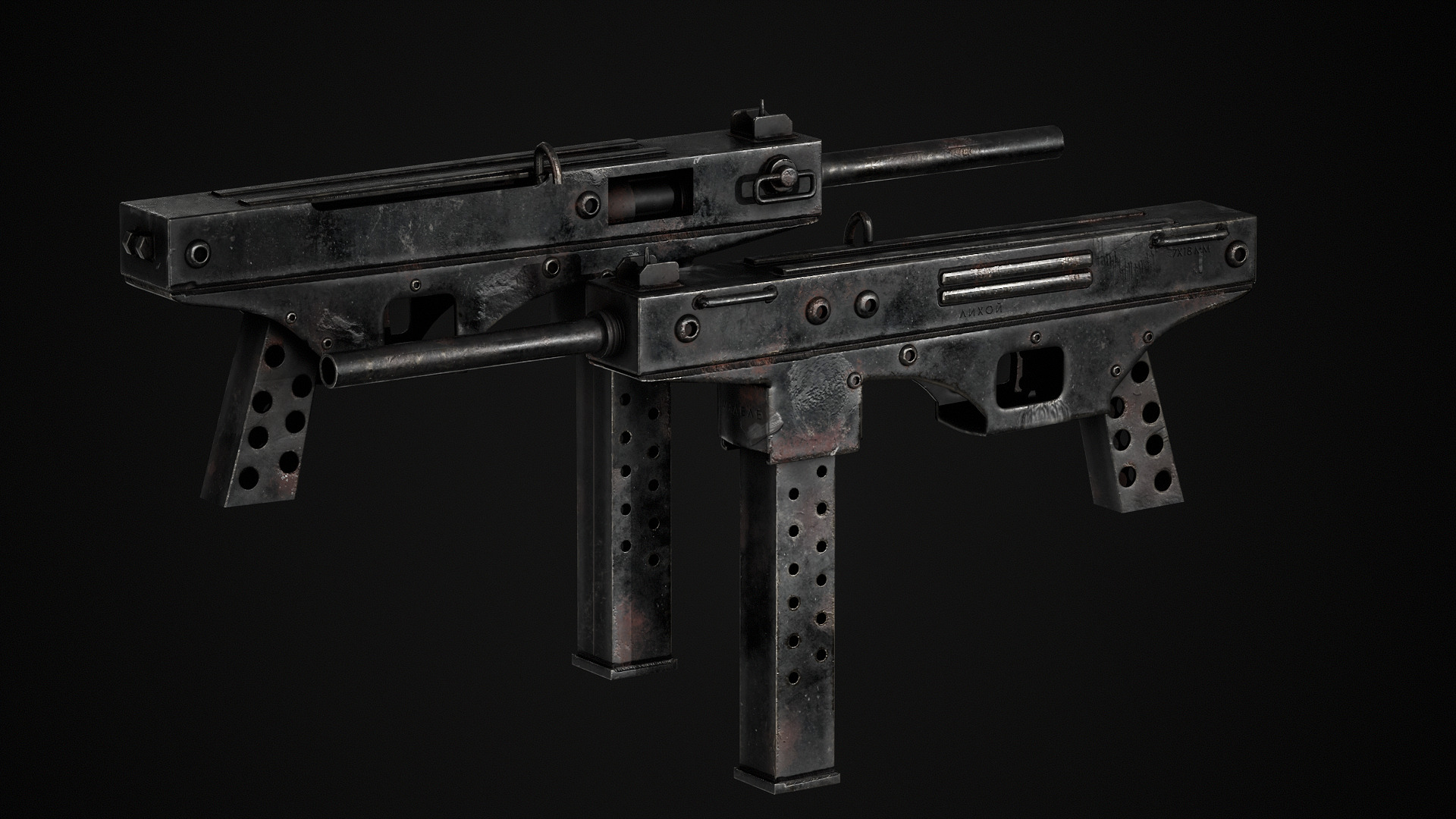 HandMade PP Lihoy Low-poly 3D model_1