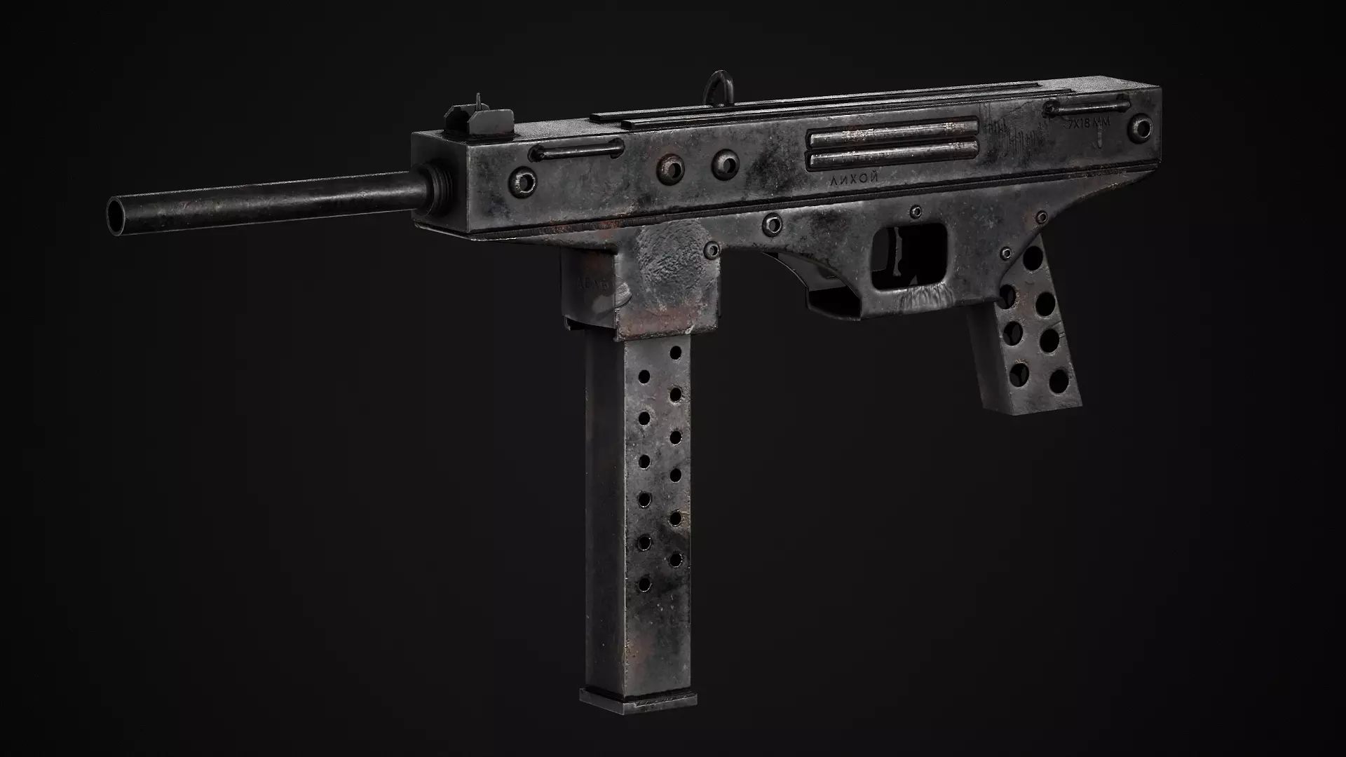 HandMade PP Lihoy Low-poly 3D model_0