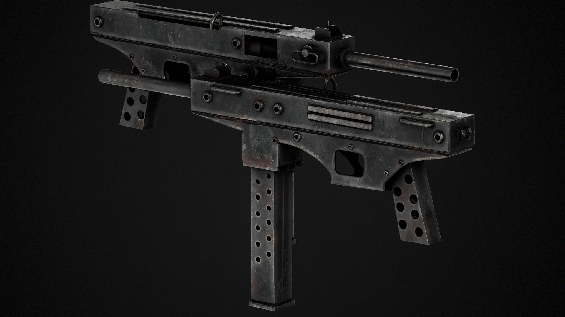 HandMade PP Lihoy Low-poly 3D model_3