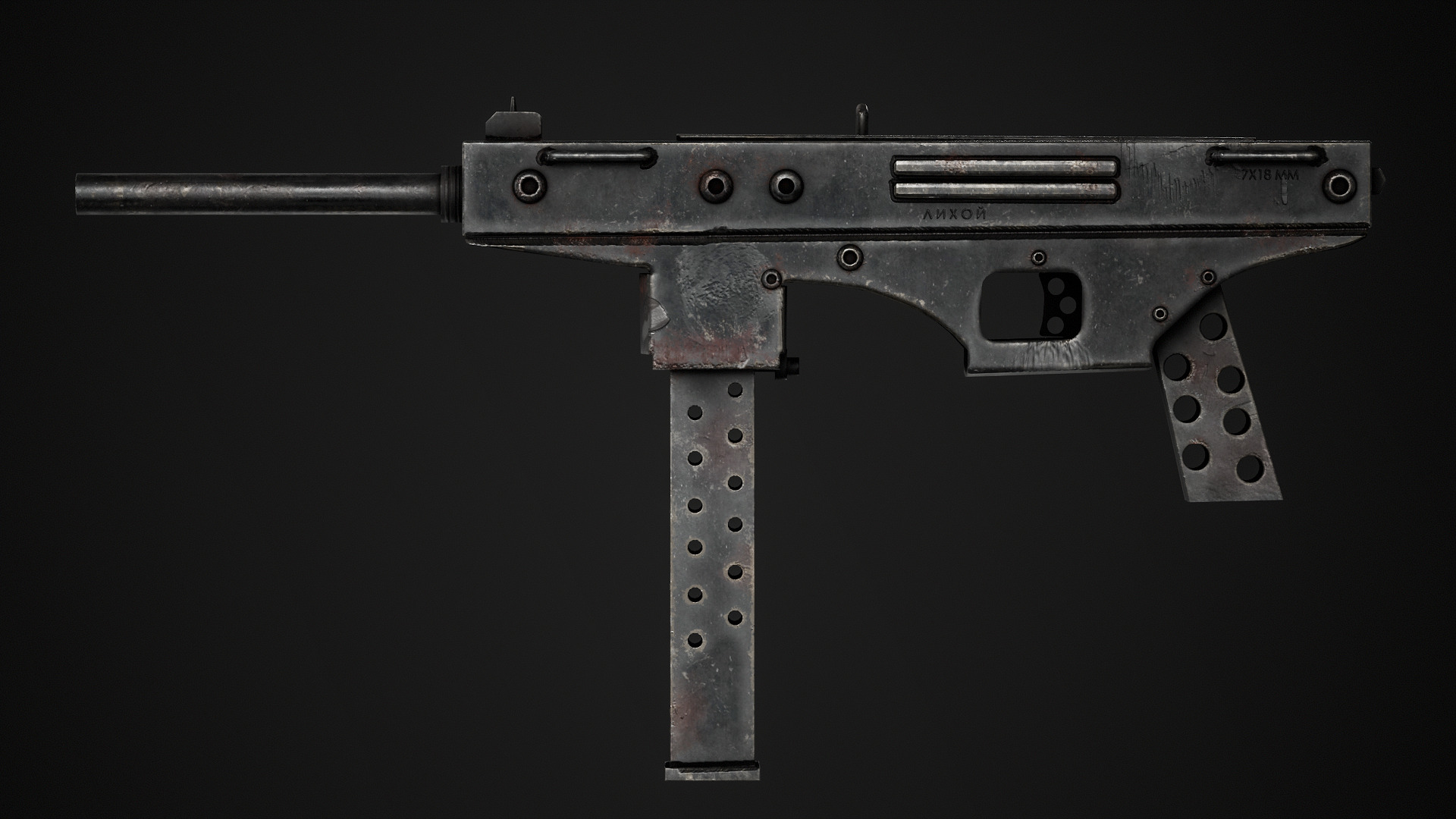 HandMade PP Lihoy Low-poly 3D model_4