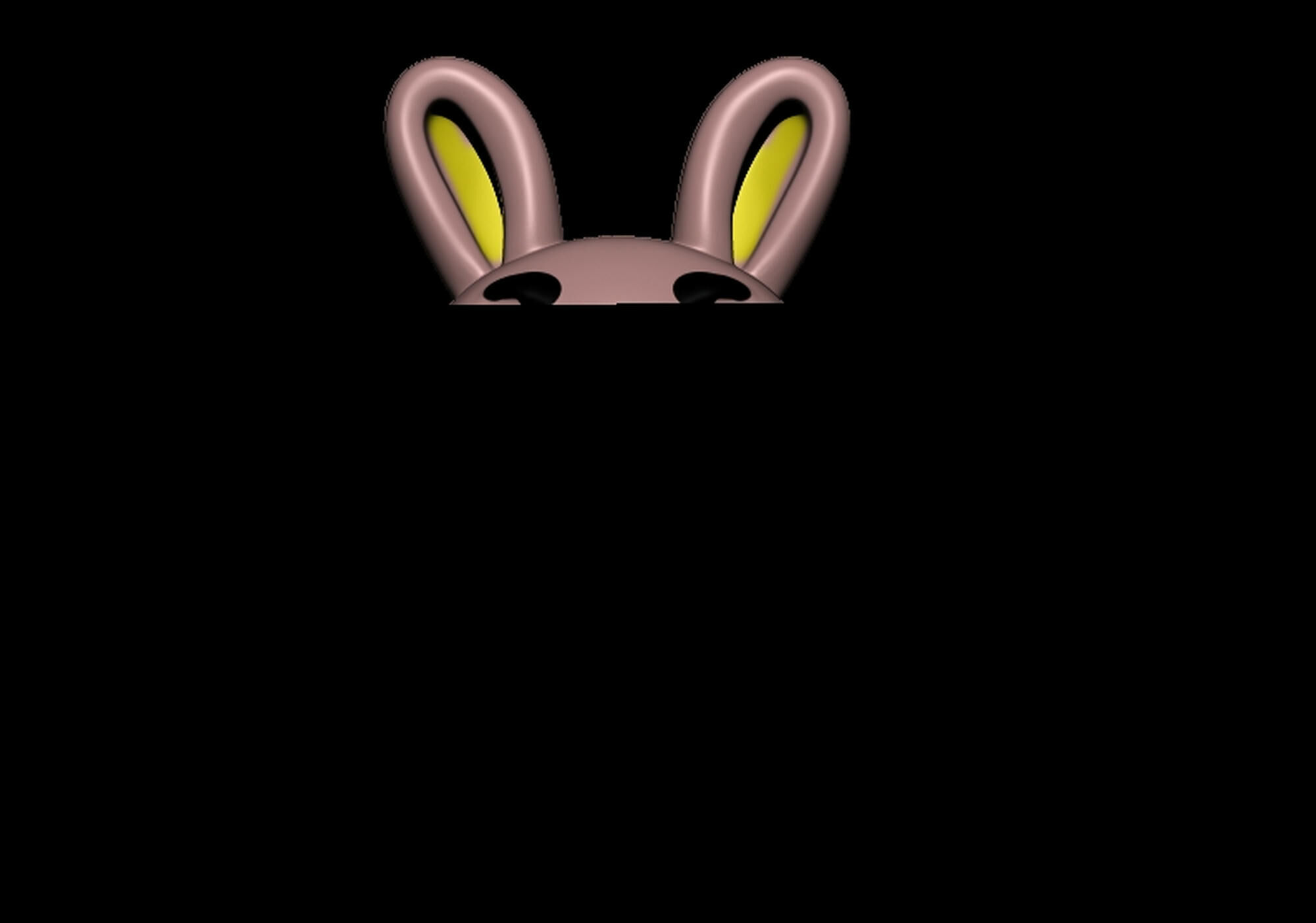 Cute Rabbit Toy 3D print model_10