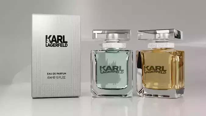 Luxury Perfume Bottle Inspired by Karl Lagerfeld Eau De Parfum 