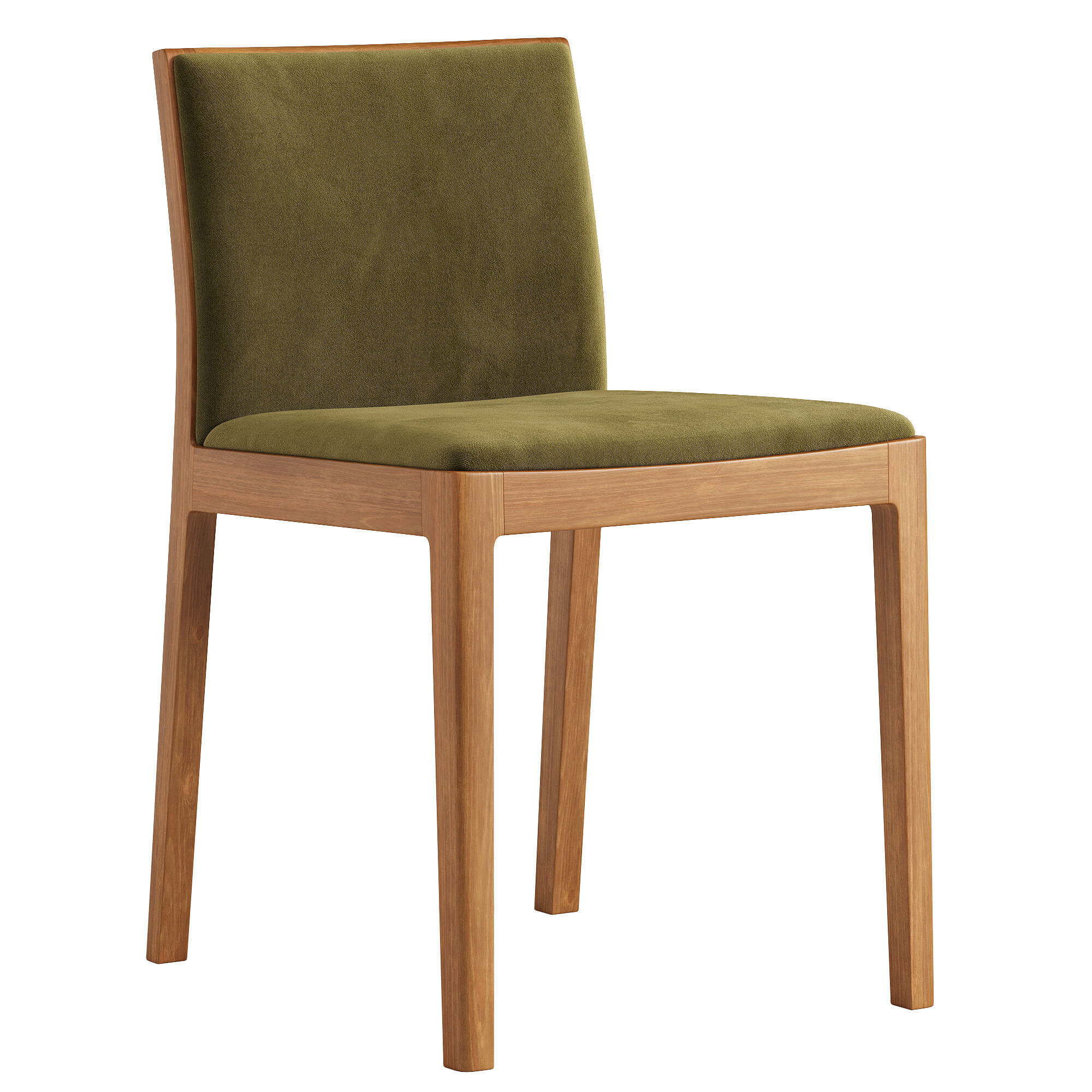 Como Dining Chair and Innis Round Dining Table 3D model_2
