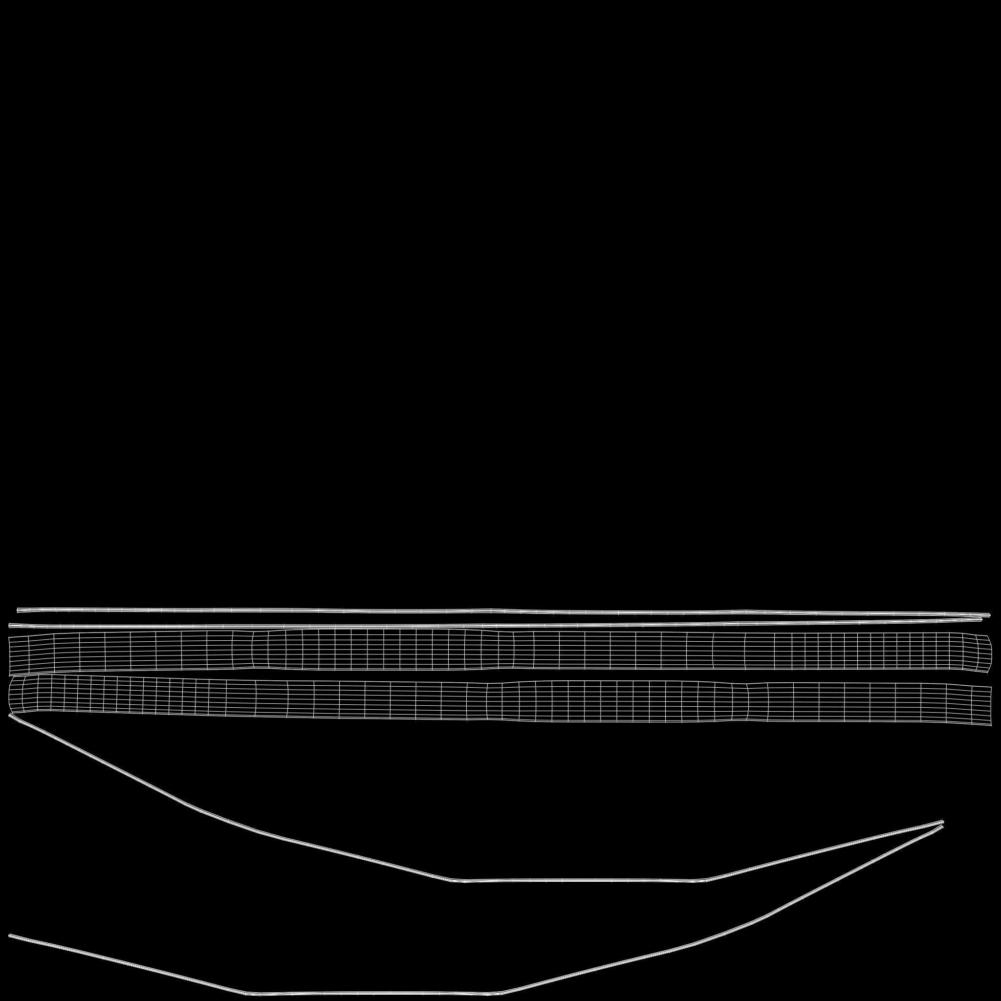 Two Untextured Sofa Models Low-poly 3D model_18
