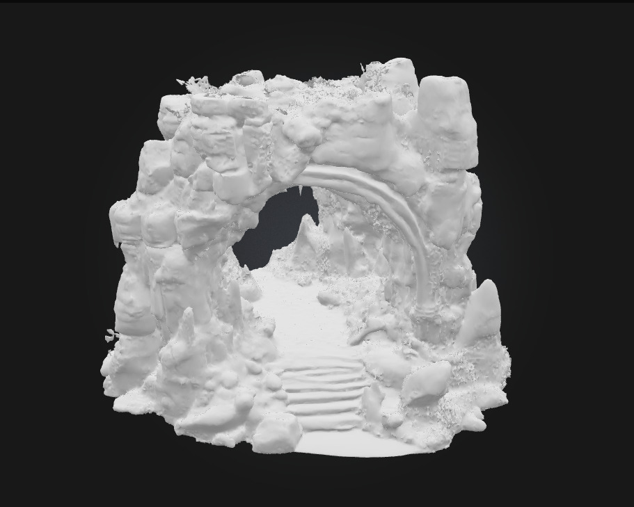 Rocky Archway Passage A Gateway Carved by Time 3D model_7