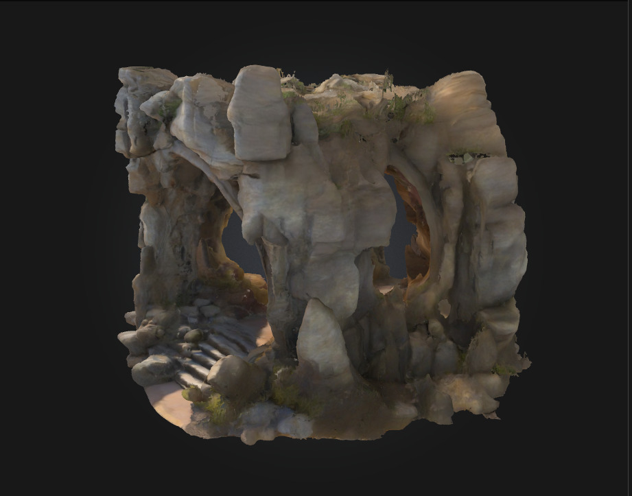 Rocky Archway Passage A Gateway Carved by Time 3D model_2