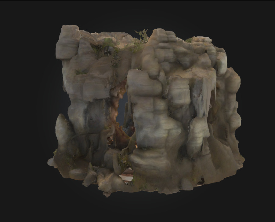 Rocky Archway Passage A Gateway Carved by Time 3D model_4