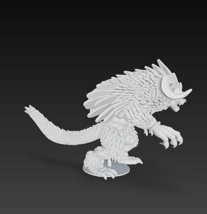 Howling Beast  3D model_19
