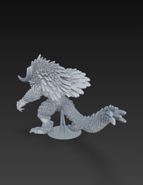 Howling Beast  3D model_3