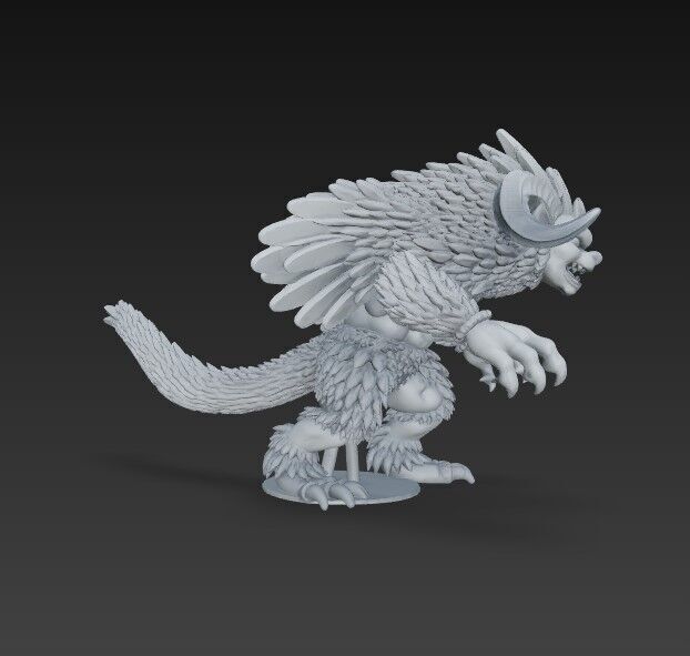 Howling Beast  3D model_15